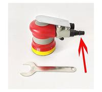 Pulidora de búfer de coche Mini lijadora angular neumática, máquina pulidora Mach, herramientas de ángulo de lijado de aire de 3 pulgadas for pulidora de coche para el pulido y encerado de embarcacion