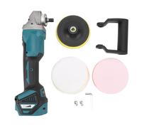 Pulidora de búfer inalámbrica, máquina de abrillantado para coche con batería de 18V, sin escobillas, 6 velocidades, para corrección de pintura y detalles automáticos, encerado