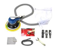 Pulidora de búfer Máquina pulidora de automóviles de 6 pulgadas Lijadora neumática de doble acción Herramienta de cuidado de pintura automática Pulidora eléctrica para carpintería Pulidora para detal