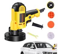 Pulidora de cera para automóviles, pulidora de almohadilla rotativa,Máquina pulidora de detalles del coche | Lijadora de coche portátil para encerar, pulir azulejos, lijar barcos