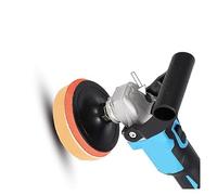 Pulidora de coche, amoladora angular sin escobillas, 1600W, velocidad Variable, máquina pulidora de encerado de coche for batería de 18V(Two battery)