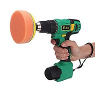 Pulidora de coche inalámbrica de 800 W, máquina pulidora de coche de 3,5 P, amoladora eléctrica, máquina pulidora de 3500 RPM con batería y herramienta de lijado (1 batería)
