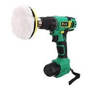 Pulidora de coche inalámbrica de 800 W, máquina pulidora de coche de 3,5 P, amoladora eléctrica, máquina pulidora de 3500 RPM con batería y herramienta de lijado (2 baterías)