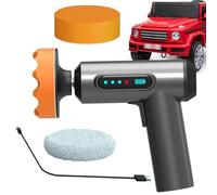 Pulidora de coche inalámbrica: máquina de encerado recargable de 4000 mAh, pulidora eléctrica portátil, herramienta de reparación de arañazos | Pulido de pisos de vidrio con pintura automática, detall