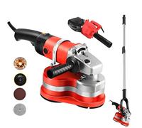 Pulidora De Concreto, Interruptor De Bloqueo De Seguridad, Lijadora De Paredes Y Pisos, Operación De 90° Sin Ángulos Muertos, Cubierta Protectora Extraíble Machine+TelescopicPole+VacuumCleaner