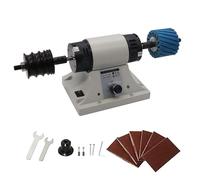 Pulidora de cuero de 350 W, pulidora de bordes for cuero curtido vegetal, 8000 RPM, motor de pulido y amoladora, herramienta for trabajar el cuero (hágalo usted mismo).
