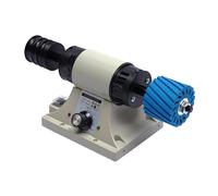 Pulidora de cuero, lijadora de bordes, 350 W, máquina eléctrica de cuero con quema de madera, 0-8000 rpm, 15,8 x 12,6 x 13 cm, lijado de artículos de cuero