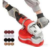 Pulidora de diamante eléctrica de 20 cm de diámetro, 3800 W, para pulir superficies de piedra y hormigón, desincrustar metales y eliminar adhesivos.(Standard package)