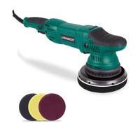 Pulidora de doble acción 1050W - 150mm | Incl. 4 almohadillas para pulir