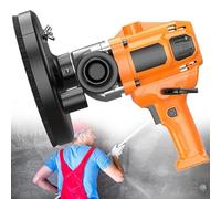 Pulidora de hormigón, máquina multifunción para alisar y pulir paredes, 4980 W de alta potencia para una preparación y acabado eficientes de superficies