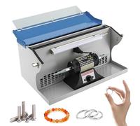 Pulidora de joyas de 200 W, 0-8000 RPM, con colector de polvo de sobremesa, pulidora de joyas, pulidora de piedras for joyería.