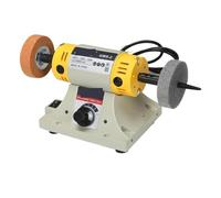 Pulidora de joyas, Máquina pulidora de piedra de 350W, máquina de torno de banco de joyería de Jade for carpintería DIY, amoladora de máquina cortadora de Jade(Only machine)