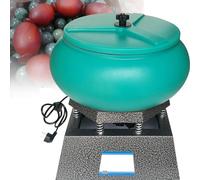 Pulidora De Joyas MáQuina Pulidora Por VibracióN PequeñA, Amoladora Por VibracióN, MáQuina Desbarbadora De Metales Equipos De Piedras Preciosas, Para JoyeríA, áGata, Jade,110V