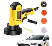 Pulidora de mano para coche, máquina pulidora de búfer,Máquina pulidora y pulidora para detalles de automóviles - Lijadora portátil para automóviles para encerar, pulir azulejos y lijar barcos