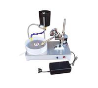 Pulidora de mármol. Máquina pulidora de piedras joyería precisión, máquina moldeo, facetado, amoladora angular velocidad continua CC, alto rendimiento