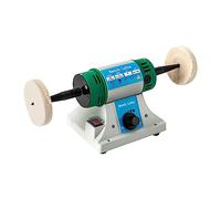 Pulidora de mesa, pulidora de joyas, set mini pulidora con 4 pasta pulidora, rectificadora eléctrica, 800-10000 rpm, 320 W