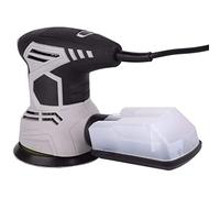Pulidora de pared para pulir automóviles, máquina pulidora eléctrica multifuncional, máquina lijadora orbital con recolección automática de polvo y mango de goma con recubrimiento completo, para puli