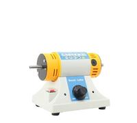 Pulidora de piedra 350 W, torno banco for joyería jade, carpintería, bricolaje, rectificadora y herramientas lijado ,Kit de pulido y acabado