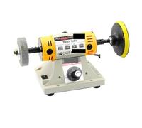 Pulidora de piedra de 350 W, torno de banco for joyería de jade, carpintería, bricolaje, rectificadora, cortadora de jade(Set2)