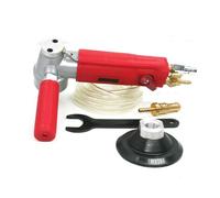 Pulidora de piedra húmeda, amoladora neumática de 4 pulgadas para piedra, jade, pulido de cerámica, herramienta de pulido húmedo de aire de 4300 rpm