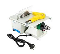 Pulidora de piedra para joyas, amoladora de banco, pulidora mini sierra de mesa 220 V, amoladora de mesa 5 en 1, motor de cobre puro de 750 W, velocidad (800-10000 rpm)