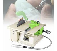 Pulidora de piedras preciosas para joyería, minisierra de mesa para piedra, corte de plataforma de 50 mm, equipo lapidario de joyería DIT, ideal para hacer joyas en casa.