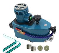 Pulidora de vidrio de mano y máquina de pulir bordes, 8000 RPM, para alisar superficies de vidrio, acrílico, mármol y cerámica