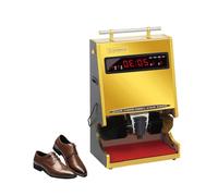 Pulidora de zapatos eléctrica, máquina automática de brillo de zapatos con visualización de tiempo para zapatos de cuero, botas, hogar, hotel y oficina