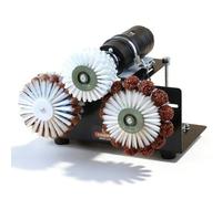 Pulidora eléctrica de cuentas, limpieza totalmente automática y máquina de pátina con clip ajustable y velocidad variable