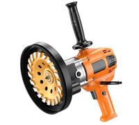 Pulidora eléctrica de hormigón para piso, cemento, ladrillo, pared, nivelación, renovación, alta resistencia