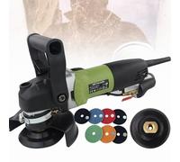 Pulidora eléctrica de piedra húmeda, pulidora manual de piedra húmeda, 6 velocidades, pulidora de mármol para pisos de cemento y granito. Type3