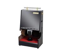 Pulidora eléctrica de zapatos con interruptor de sensor de infrarrojos lejanos, kit de limpieza de zapatos eléctrico y limpiador de pulidor para uso doméstico, hotel y banco