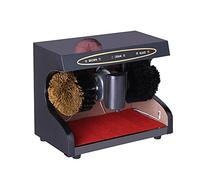 Pulidora eléctrica de zapatos doméstica, detección automática, brillo de zapatos en solo 10 segundos/resistente y -45 W 1400 rpm
