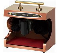 Pulidora eléctrica de zapatos, máquina de lustrado de zapatos totalmente automática con doble cepillo para una fácil limpieza y bajo nivel de ruido