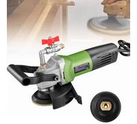 Pulidora eléctrica en húmedo de 800 W, pulidora de piedra manual con inyección de agua, 6 velocidades, para suelos de cemento y mármol, ideal para canteros. Type2