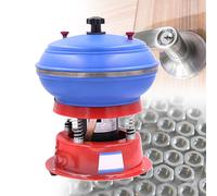 Pulidora eléctrica pequeña, potente herramienta de molienda de piedras preciosas, máquina pulidora vibratoria de vaso de 3,5 L de capacidad, para molienda vibratoria de metal/joyería