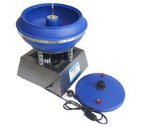 Pulidora eléctrica, pulidora vibratoria for gemas, amoladora vibratoria, capacidad de 6,2 litros, for joyería, ágata y jade, barril vibratorio, amoladora vibratoria, sólida y estable.