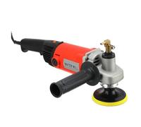 Pulidora en húmedo, Pulidora eléctrica de mármol y granito 1400 W, lijadora piedra húmeda, molino agua manual con velocidad variable ángulo for pulir