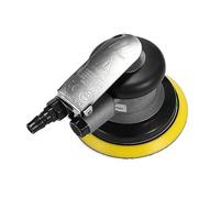 Pulidora húmeda, Lijadora Orbital neumática, amoladora de aire de 5 "y 6", máquina pulidora/rectificadora excéntrica al vacío, herramientas de encerado y lijado for Metal de pared de coche(5 inches)