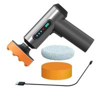 Pulidora inalámbrica para coche - Pulidora eléctrica inalámbrica recargable de 2000 mAh, Abrillantadora portátil y ligera para coche, diseño ergonómico, ideal para el detallado del vehículo