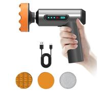 Pulidora inalámbrica para coche: pulidora eléctrica inalámbrica recargable de 4000 mAh, 20000 RPM, kit de pulidora inalámbrica, lijadora portátil para el pulido de detalles del coche