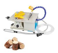 Pulidora Lapidaria Para Rocas, Sierra Lapidaria Para Joyería, Mini Sierra De Mesa De 850 W, Pulidora Con Eje Flexible, 800-11 000 Rpm, Para Artesanos Aficionados Al Bricolaje, ágata Carpentry-package