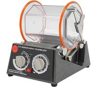 Pulidora Molino de bolas for pulir joyas, pulidora rotativa de tambor de 60 W, pulidora for joyería, control de 5 velocidades de 500 a 3000 RPM