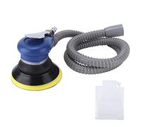 Pulidora neumática de lijadora de aire de 5 pulgadas, máquina pulidora de alta velocidad de 10000 RPM con recolección de polvo, diseño de vibración excéntrica para el cuidado de