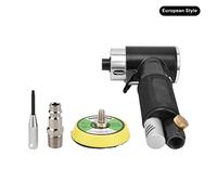 Pulidora Orbital Neumática 2in, Kit Lijadora, 12000rpm, 0,6-0,8MPA - Diseño Codo, Alta Durabilidad, Ideal para Lijar Neumáticos y Ángulos (Yo estilo)
