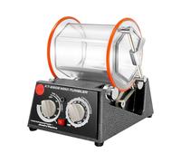 Pulidora para joyas, tambor pulidor de bolas, pulidora rotativa de 60 W, 5 velocidades de control con 0-60 minutos, 500-3000 rpm