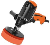 Pulidora pulidora de búfer de coche, lijadora con 6 velocidades variables, cuerpo de barco, encerador de madera, rueda de piso aleatoria