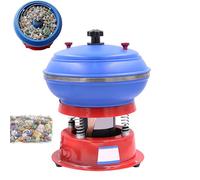Pulidora Vibratoria 3.5L Para Joyería Con Motor 2500RPM, Vaso Vibratorio Para Limpieza De Metales Y Piezas Técnicas, Máquina De Acabado De Superficie Profesional.