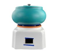 Pulidora vibratoria de 12 pulgadas for joyería, herramienta limpieza superficies for bricolaje, amoladora barril ,Kit de pulido y acabado