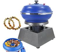 Pulidora Vibratoria de Tambor 6.2L/1.64gal Kit Profesional de Tumbleador de Rocas, Máquina Eléctrica de Vibración Para Molienda y Pulido de Piedras, Joyería, Gemas 6.2L